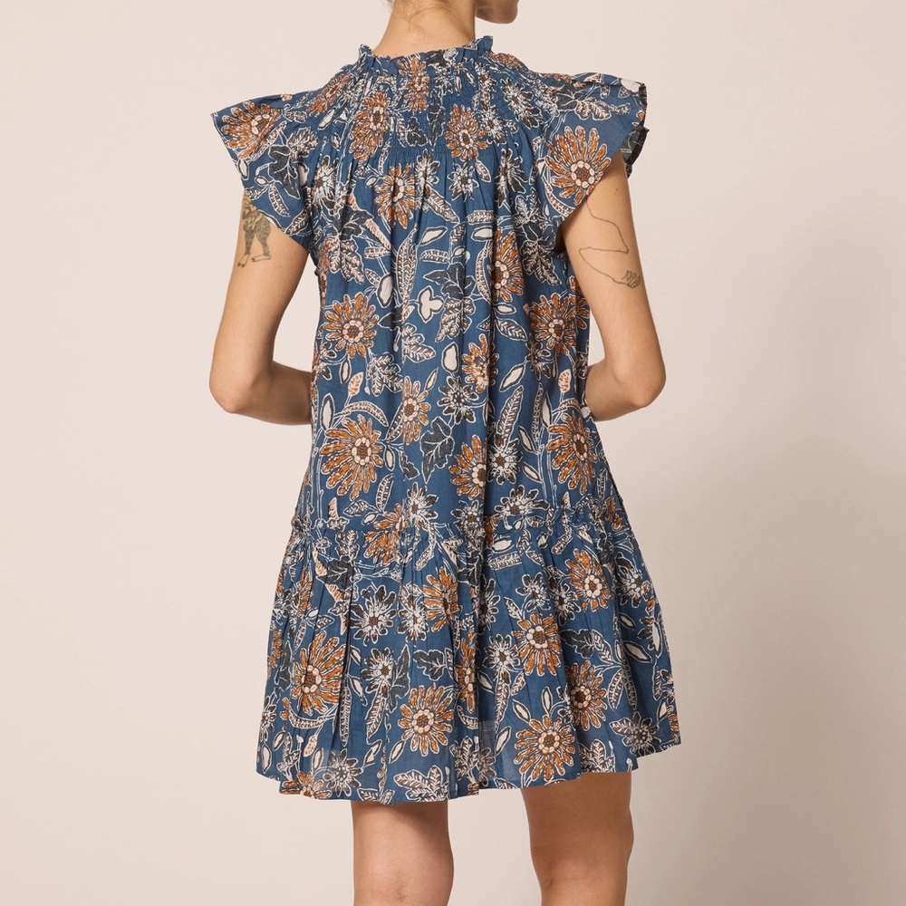 Cleobella Lydia Mini Dress Magnolia - Picture 4 of 10